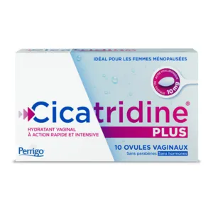 Cicatridine Plus ovules sécheresse intime