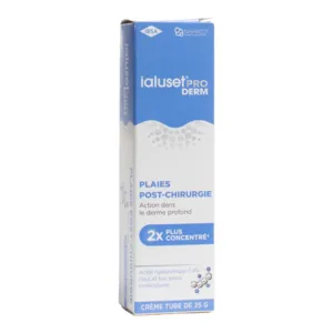 Crème cicatrisante plaie chirurgicale Ialuset Pro Derm