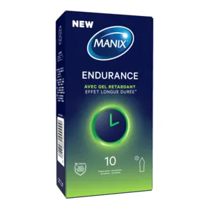 Manix Endurance préservatifs avec gel retardant