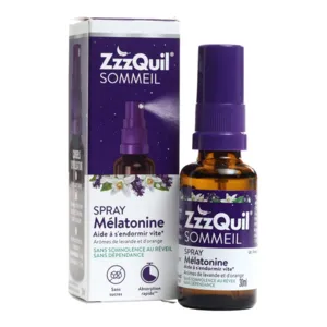ZzzQuil Sommeil Spray à la mélatonine