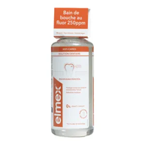 Elmex Anti Caries bain de bouche sans alcool
