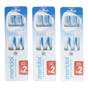 Méridol brosse à dents médium Protection Gencives sensibles