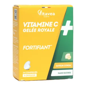 Comprimés à croquer Vitavea vitamine C gelée royale Fortifiant