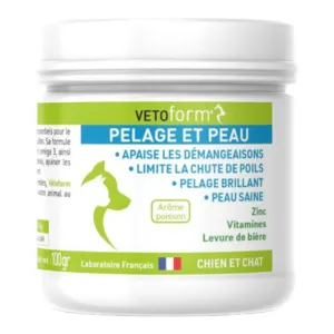 Vetoform pelage et peau démangeaison