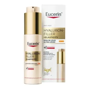 Soin visage au Thiamidol Eucerin Hyaluron-Filler + Elasticity SPF 50