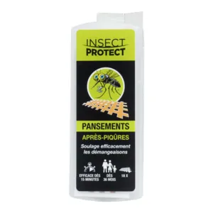 Après piqures Insect Protect Pansements