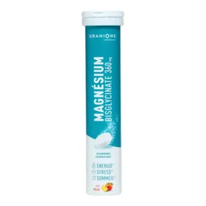Comprimés effervescents magnesium bisglycinate Granions