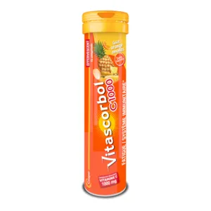 Vitascorbol C1000 vitamine C comprimés sans sucres effervescents