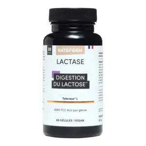 Nat & Form Lactase 4500 FCC ALU gélules