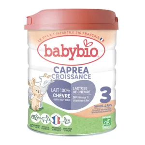 Babybio Caprea croissance lait de chèvre bio 10-36 mois