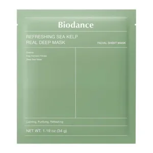 Masque hydrogel purifiant visage Biodance Real Deep Mask