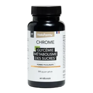 Nat et Form Picolinate de Chrome en gélules