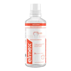 Elmex Anti Caries bain de bouche sans alcool