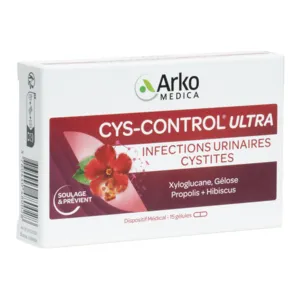 Gélules Cys Control Ultra Arkomedica