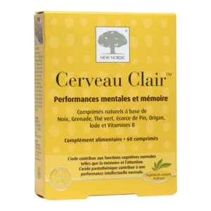 Cerveau Clair comprimés Mémoire