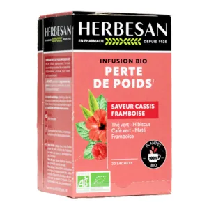 Infusion bio perte de poids Herbesan