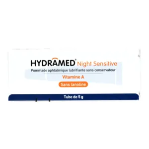 HydraMed night Sensitive pommade ophtalmique yeux secs