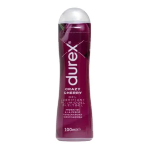 Durex gel lubrifiant comestible Crazy Cherry gout cerise