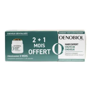 Oenobiol Chute de cheveux capsule Hair expert