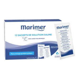 Marimer sachets de solution saline lavage nasal