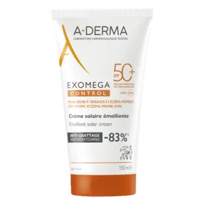 A Derma Crème solaire émolliente Exomega Control SPR 50+