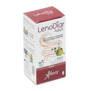Gélules Diarrhée LenoDiar adulte Aboca