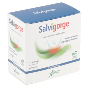 Salvigorge comprimés maux de gorge