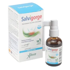 Spray mal de gorge Salvigorge Aboca
