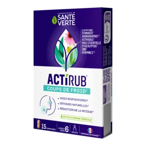 Comprimé Actirub Coups de froid