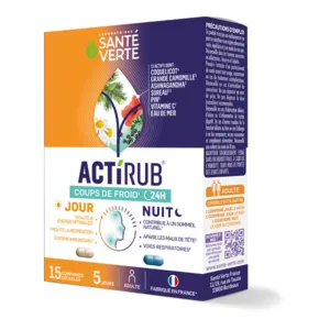 Comprimés Jour et Nuit Actirub Coups de froid