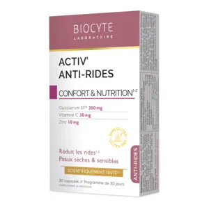 Biocyte Activ' Anti rides capsules Glycoserum EF*