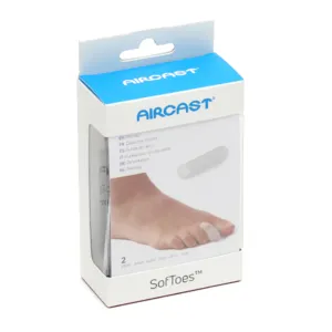 Aircast SofToes capuchons d'orteil prévention cors