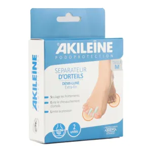Séparateur d’orteils extra fin Akiléine