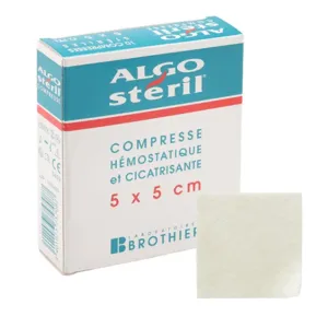 Algosteril compresse hémostatique et cicatrisante