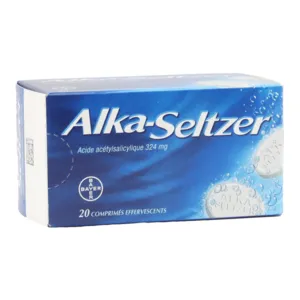 Alka Seltzer acide acétylsalicylique 324 mg