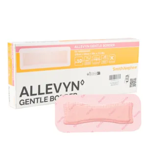 Allevyn Gentle Border Rectangle pansements hydrocellulaires