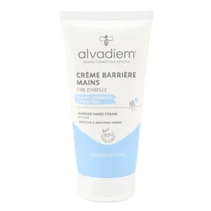 Crème barrière Alvadiem mains sensibles et irritées