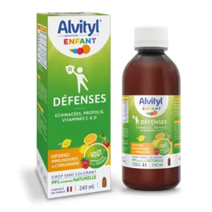 Alvityl sirop Défenses Enfants et Adultes