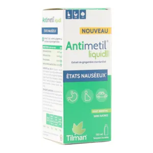 Antimetil liquid solution buvable nausée grossesse mal des transports