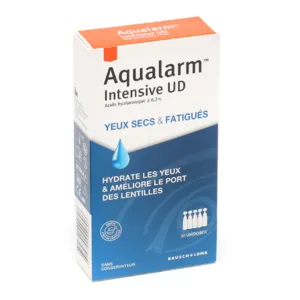 Aqualarm Intensive UD unidoses sécheresse oculaire