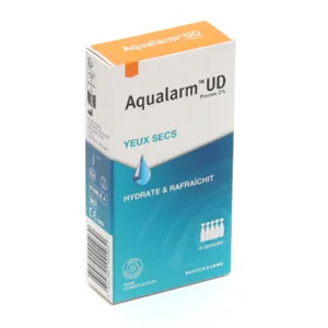 Unidoses Aqualarm UD collyre pour sécheresse oculaire