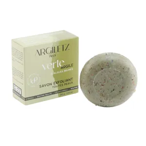 Savon exfoliant Argiletz à l'Argile verte