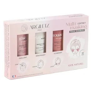 Trio Masques à l'argile Coffret Argiletz