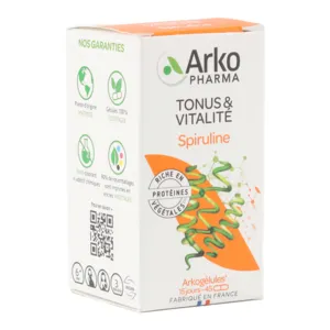 Arkogélules Spiruline Tonus et vitalité