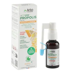 Arkopharma Spray pour la gorge à la propolis Activox