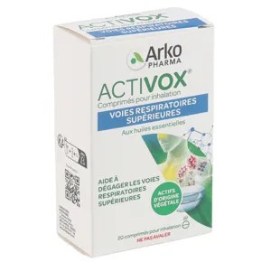 Activox comprimé Inhalation