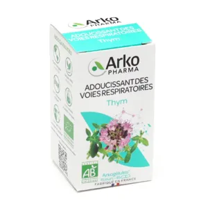 Arkogélules thym Bio pour le confort des voies respiratoires