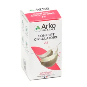 Arkogélules poudre d'Ail Confort circulatoire gélules
