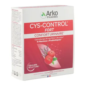 Arkopharma Cys Control Fort sachets confort urinaire
