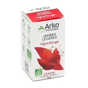Arkogélules Vigne rouge Bio jambes légères